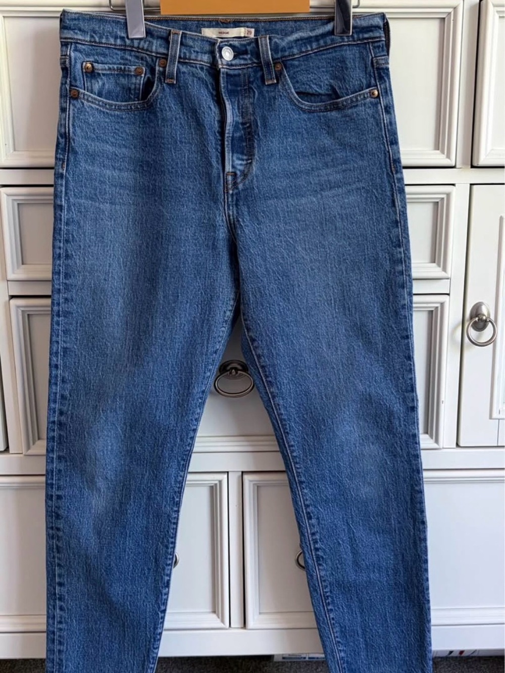 Levi’s Wedgie straight ankle jeans 29 inseam 28